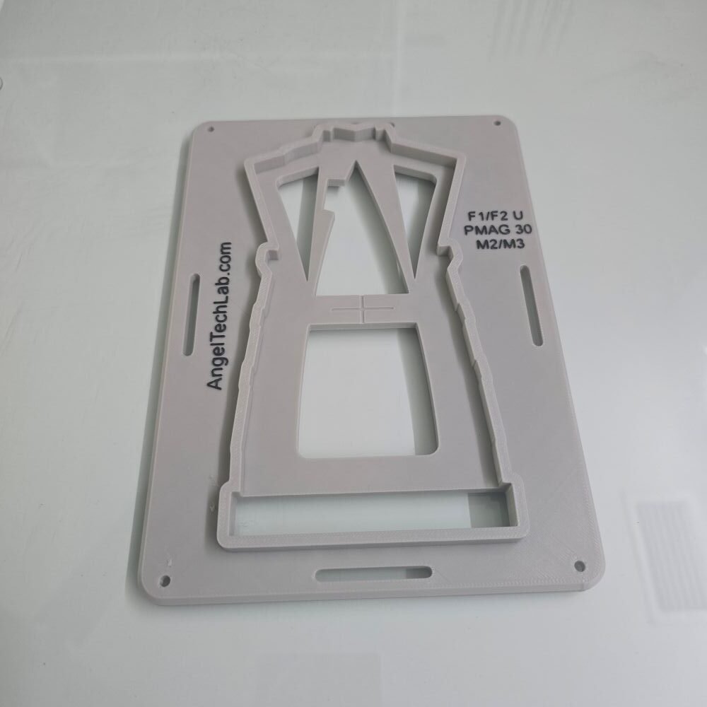 xtool f1/f2 ultra pmag30 ar 15 gen2 & 3 style magazine laser engraving jig – 3d printed alignment tool xtool f1/f2 ultra pmag30 ar 15 gen2 & 3 style magazine laser engraving jig – 3d printed alignment tool