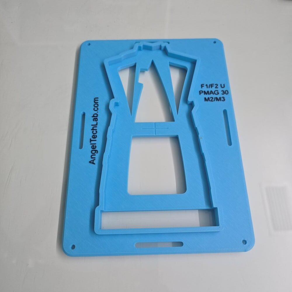 xtool f1/f2 ultra pmag30 ar 15 gen2 & 3 style magazine laser engraving jig – 3d printed alignment tool xtool f1/f2 ultra pmag30 ar 15 gen2 & 3 style magazine laser engraving jig – 3d printed alignment tool